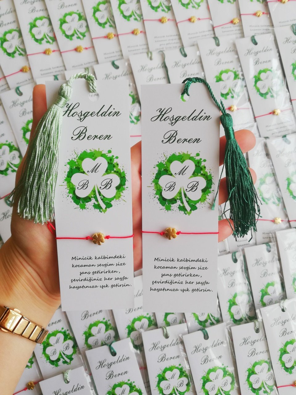 Kitap Ayraclı Bileklik (20 Adet) K111