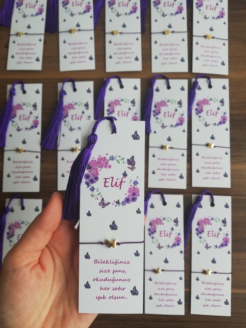 Kitap Ayraclı Bileklik (20 Adet) K116