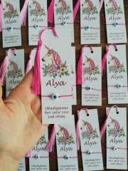 Kitap Ayraclı Bileklik (20 Adet) K120