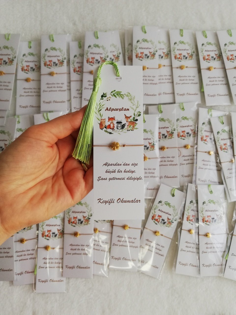 Kitap Ayraclı Bileklik (20 Adet) K131