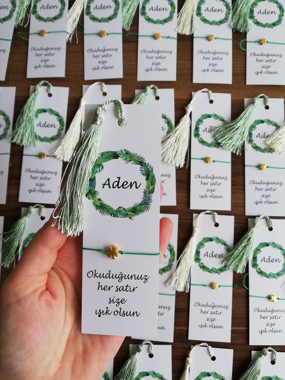 Kitap Ayraclı Bileklik (20 Adet) K134