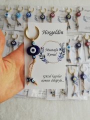 Nazar Boncuklu Anahtarlık (20 Adet) N110